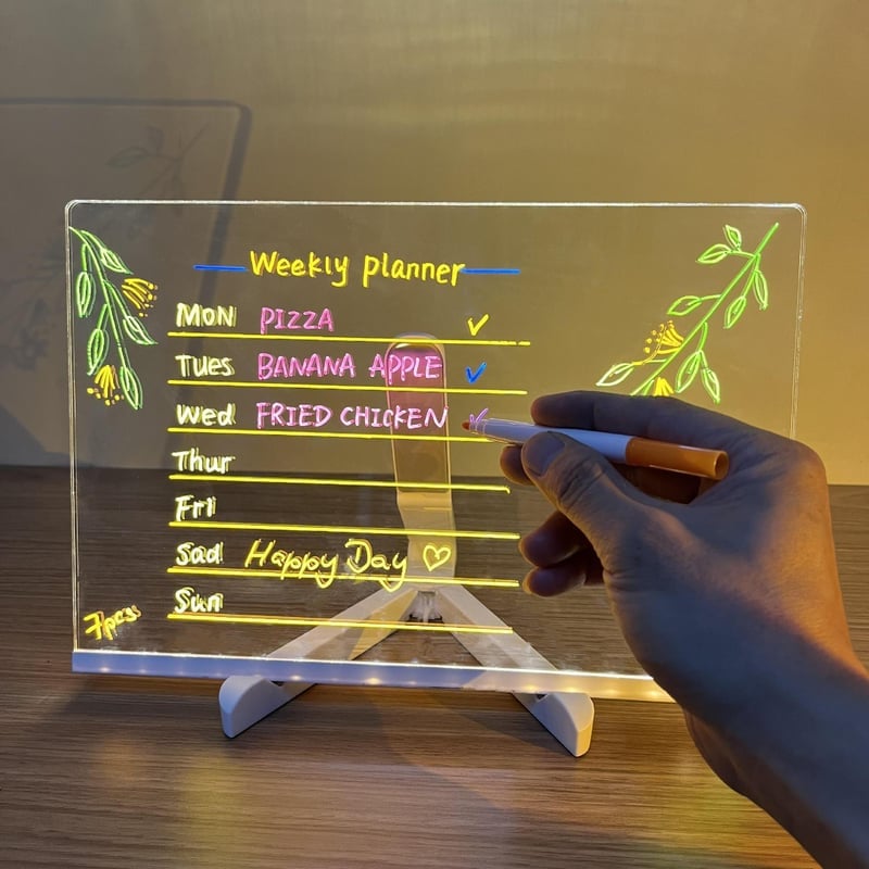 GlowBoard™ – Light Up Your Creativity!  | + 7 Free Pens