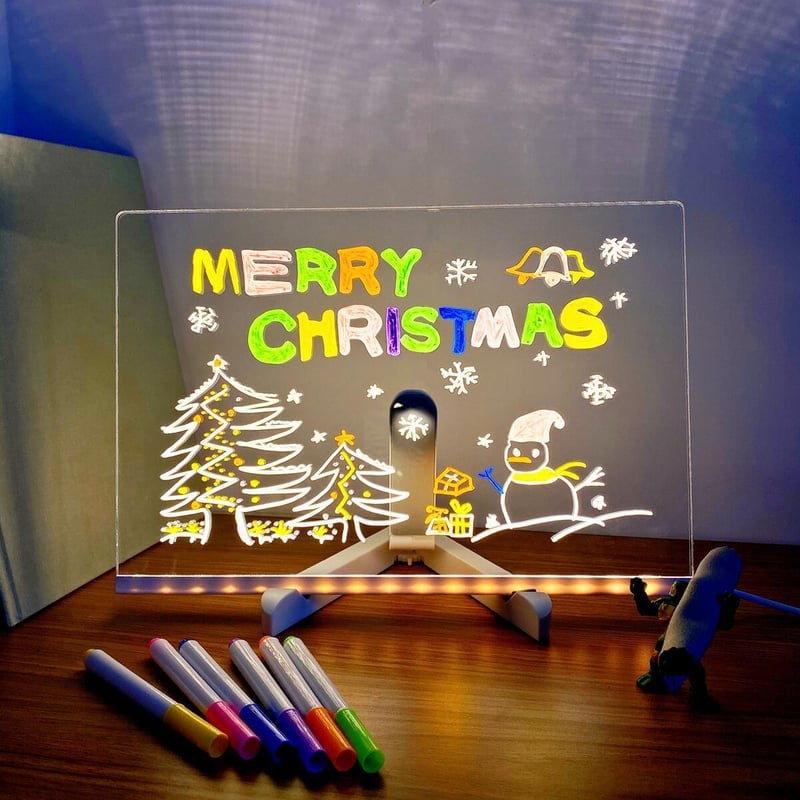 GlowBoard™ – Light Up Your Creativity!  | + 7 Free Pens